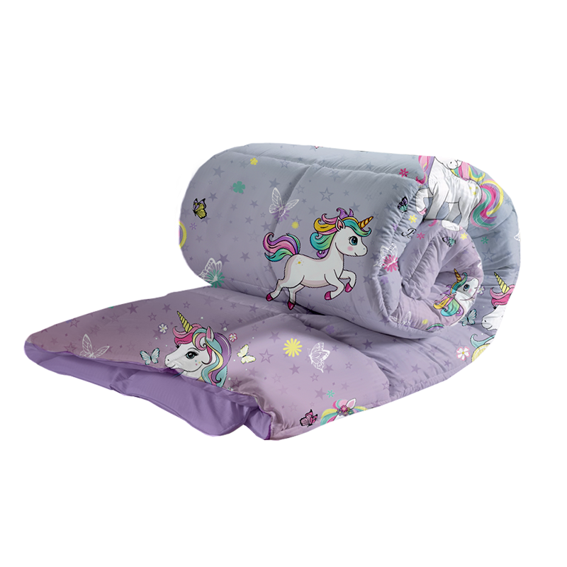 EDREDON YOUNG REPUBLIC UNICORNIOS  LILA